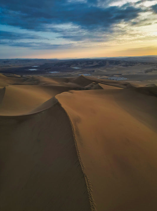 Huacachina Desert, Peru Stock Footage