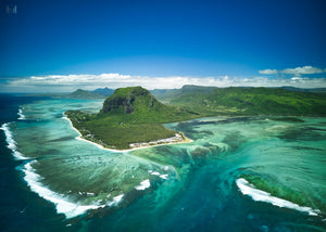 Underwater Waterfall, Mauritius Stock Footage Mozzy Video Photography